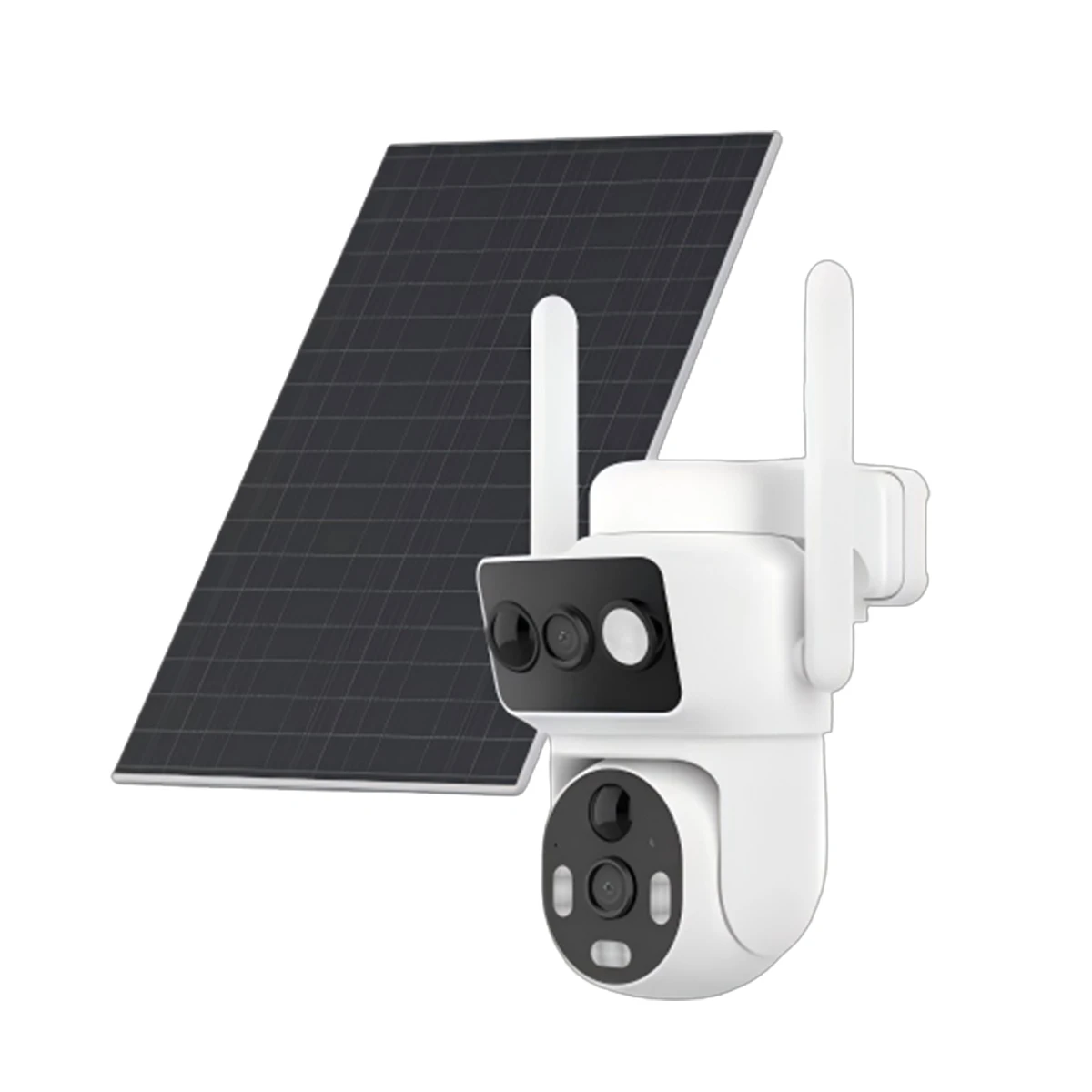 Dual Lens Outdoor Motion Detection 4G/WiFi Solar Camera Security Network PTZ Solar Camera
Dual Lens Outdoor Motion Detection 4G/WiFi Solar Camera Security Network PTZ Solar Camera