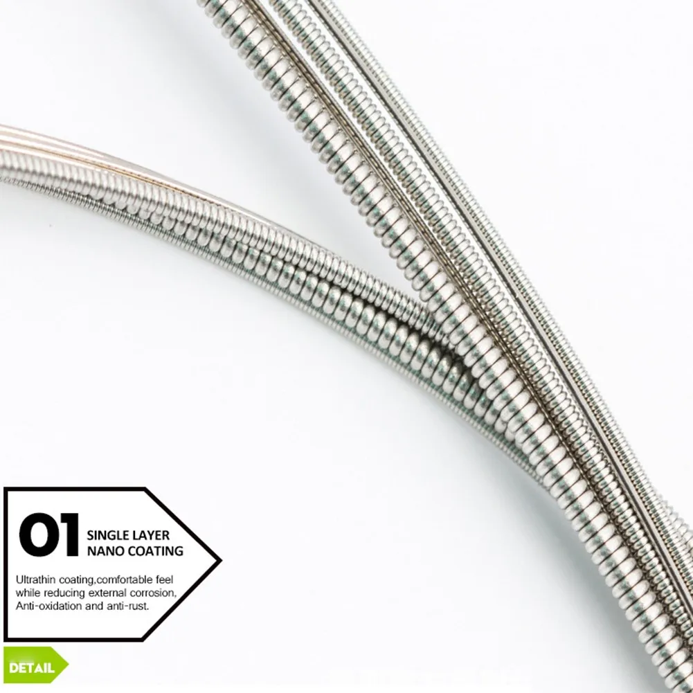 9-42/10-46/11-50 Gauges Achieve Exceptional Tone with Orphee Electric Guitar Strings Full Size Light Medium Gauges
9-42/10-46/11-50 Gauges Achieve Exceptional Tone with Orphee Electric Guitar Strings Full Size Light Medium Gauges