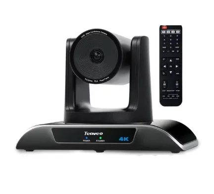 4K PTZ Conference Camera Tenveo VHD630A-4K 30x Zoom Auto Tracking Auto Framing USB3.0/HDMI Video Camera Live Stream For YouTube
4K PTZ Conference Camera Tenveo VHD630A-4K 30x Zoom Auto Tracking Auto Framing USB3.0/HDMI Video Camera Live Stream For YouTube