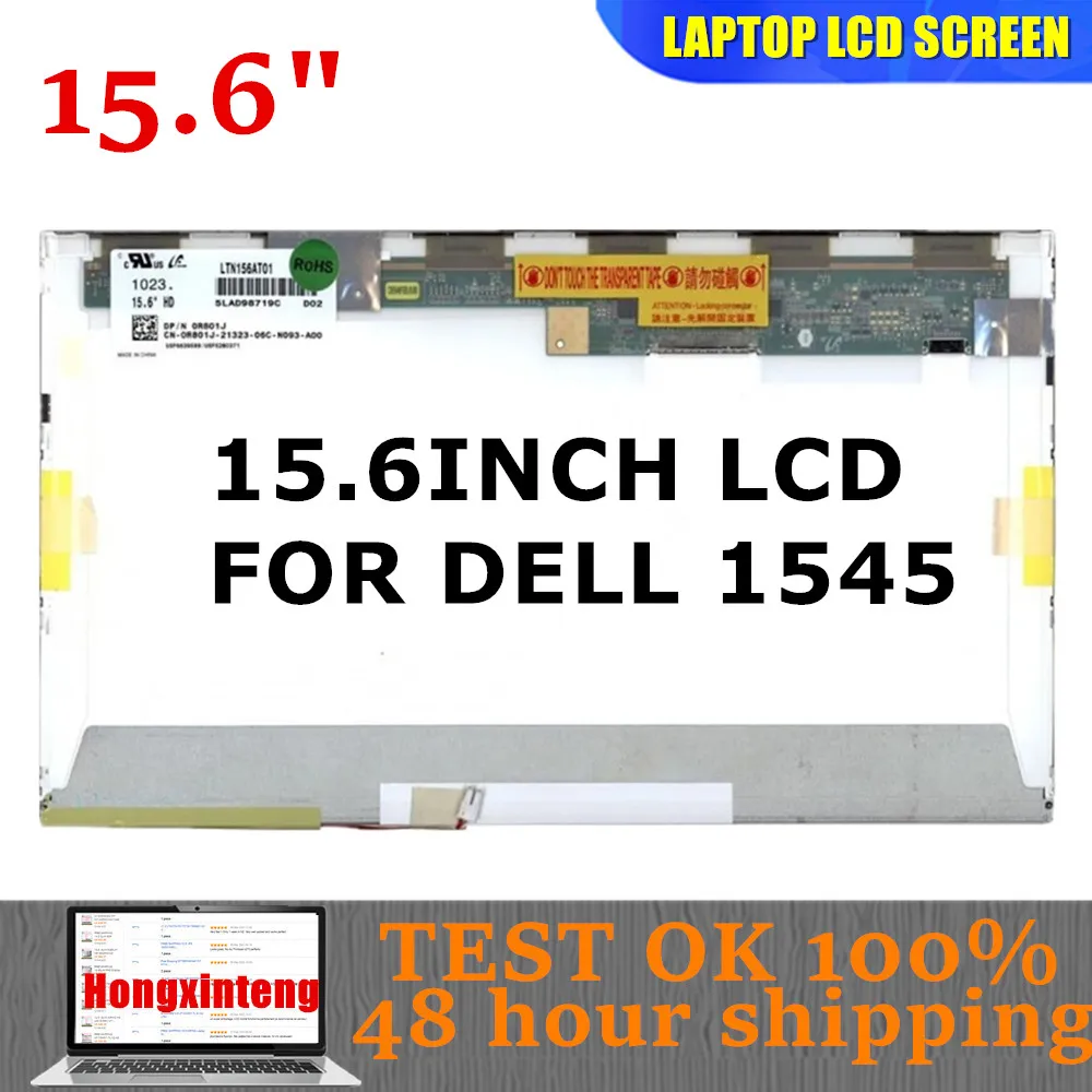 Оригинальный 15,6-дюймовый LTN156AT01 LP156WH1 TLC1 B156XW01 CLAA156WA01A N156B3-L02 30 контактов для ноутбука DELL 1545, матрица ЖК-экрана
Оригинальный 15,6-дюймовый LTN156AT01 LP156WH1 TLC1 B156XW01 CLAA156WA01A N156B3-L02 30 контактов для ноутбука DELL 1545, матрица ЖК-экрана