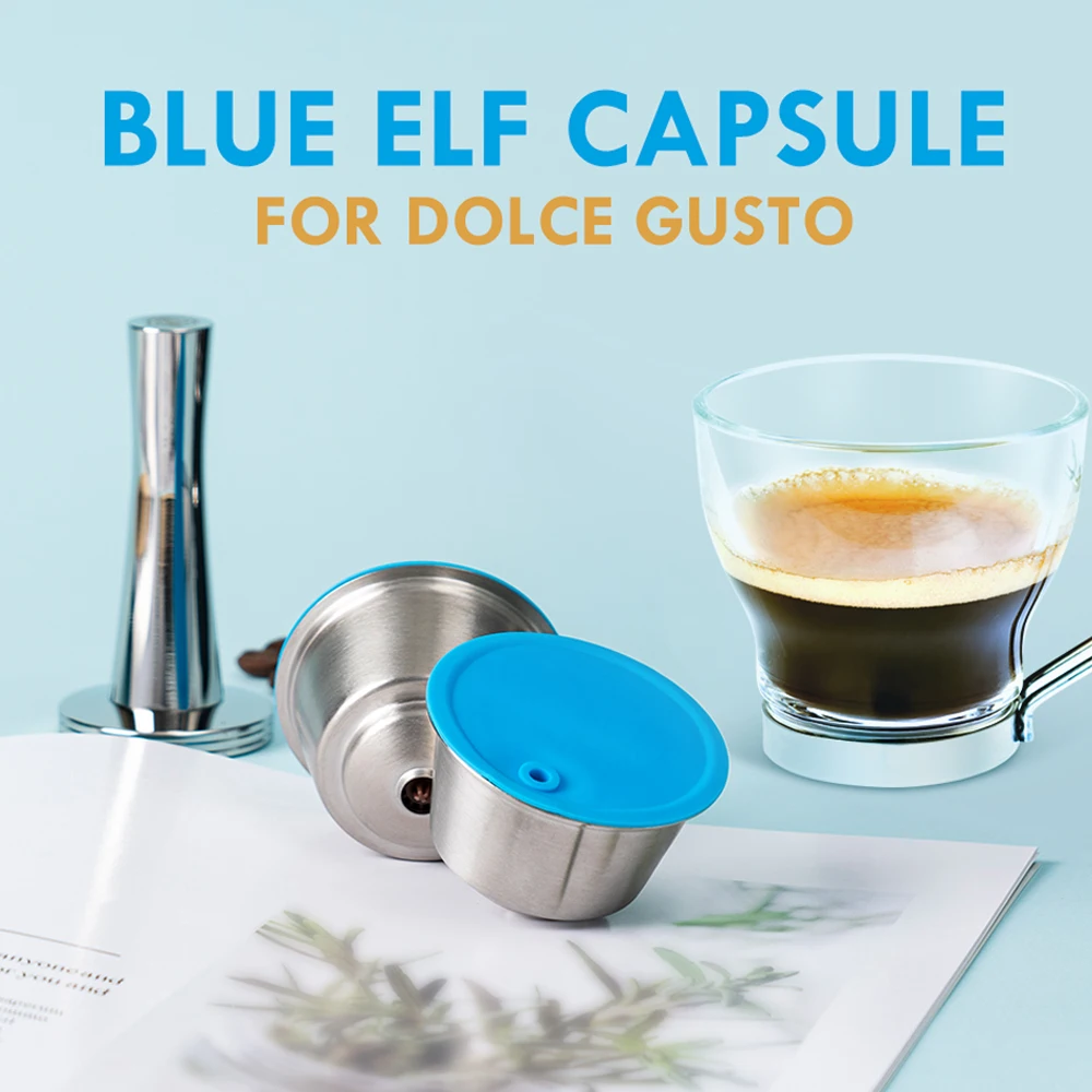 Reusable Capsule Filter Cup for Dolce Gusto Machine 304 Stainless Steel Refillable Coffee Pods Crema Maker
Reusable Capsule Filter Cup for Dolce Gusto Machine 304 Stainless Steel Refillable Coffee Pods Crema Maker