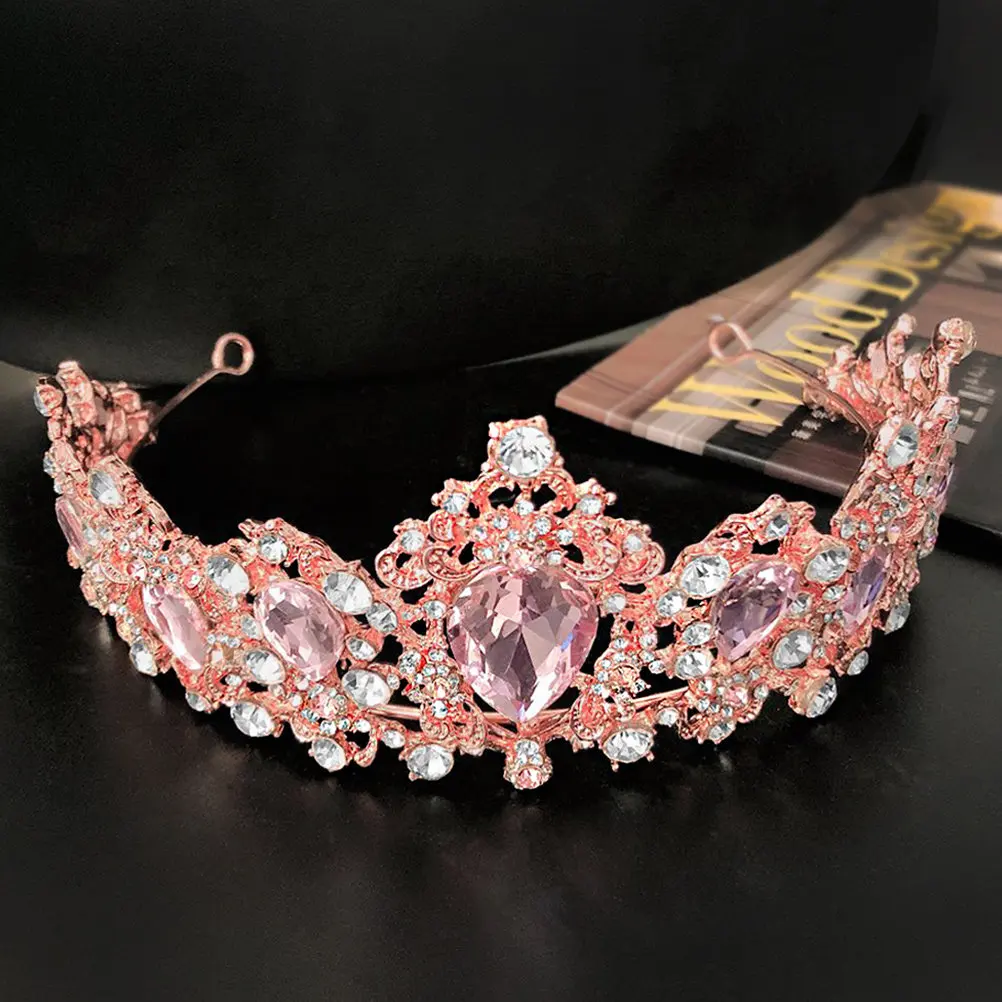 1Pcs Elegant Bride Crown Crystal Wedding Headdress Crown for Bridesmaids Bridal Party Banquet Photoshoot
1Pcs Elegant Bride Crown Crystal Wedding Headdress Crown for Bridesmaids Bridal Party Banquet Photoshoot