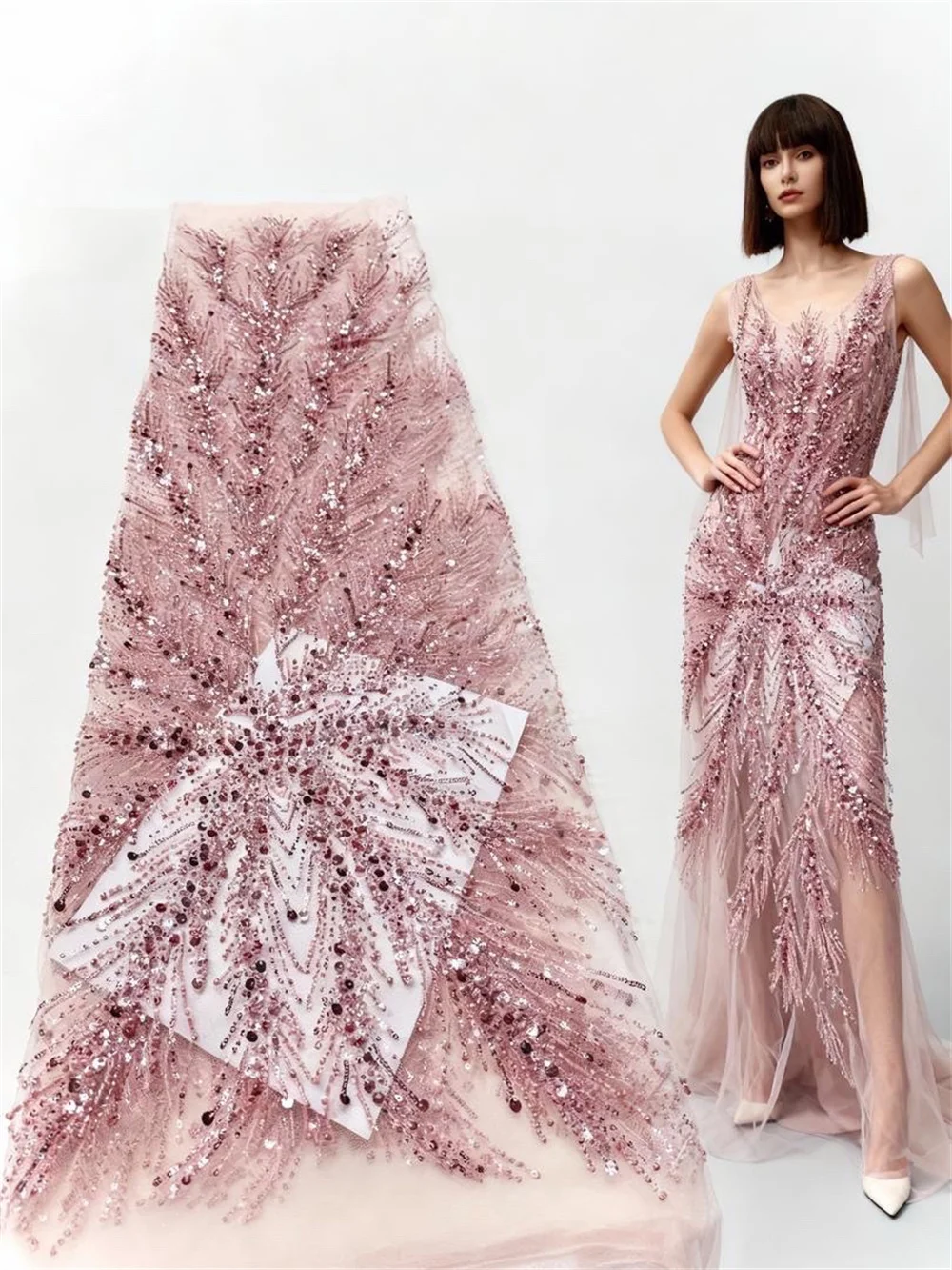 5 ярдов роскошная африканская кружевная ткань с вышивкой блестками для жениха, 2021, высокое качество, французская нигерийская сетчатая кружевная ткань для свадебного платья
5 ярдов роскошная африканская кружевная ткань с вышивкой блестками для жениха, 2021, высокое качество, французская нигерийская сетчатая кружевная ткань для свадебного платья