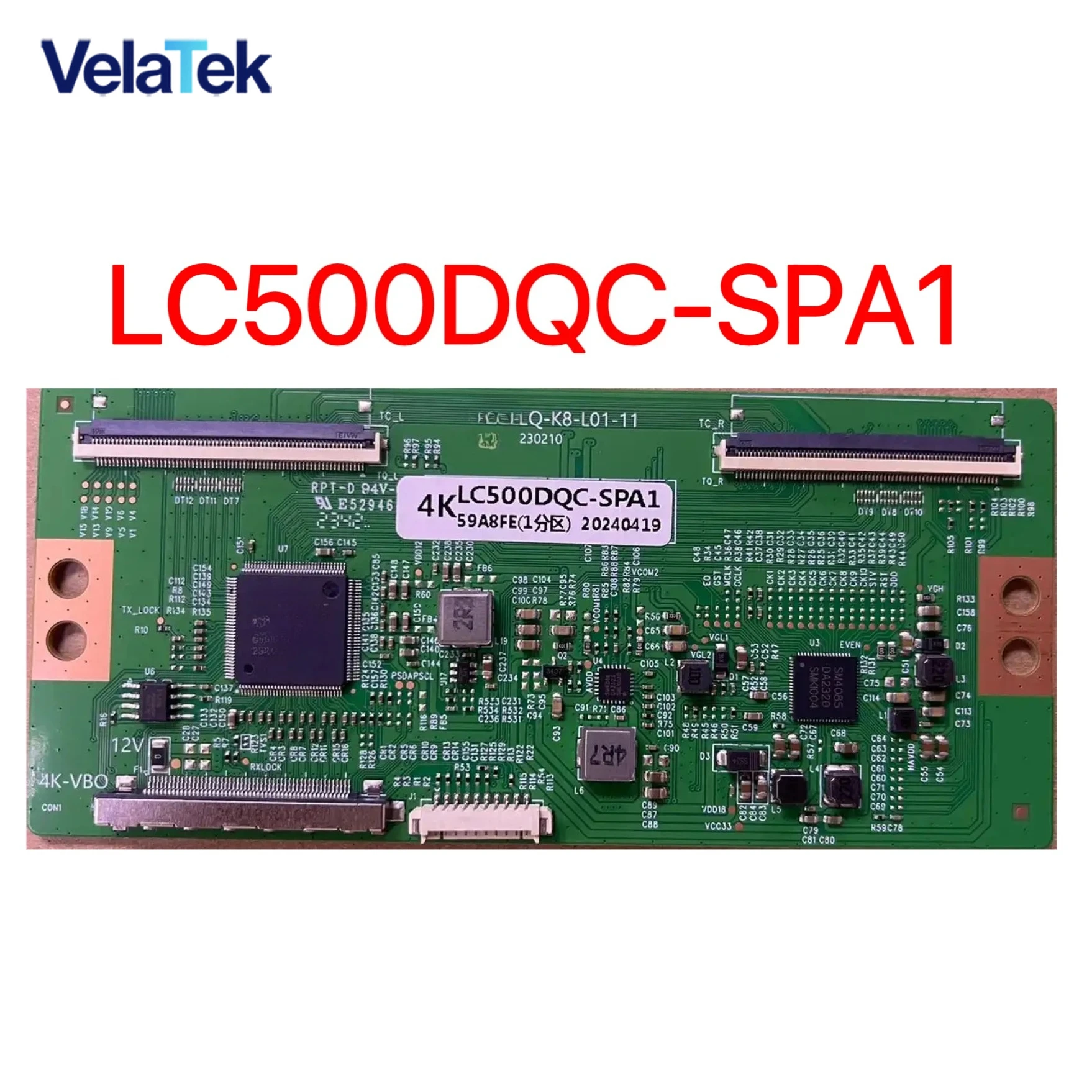 for Newly upgraded LQ-K4-L01-10/11 4K logic board LC500DQC-SPA1 4K
for Newly upgraded LQ-K4-L01-10/11 4K logic board LC500DQC-SPA1 4K