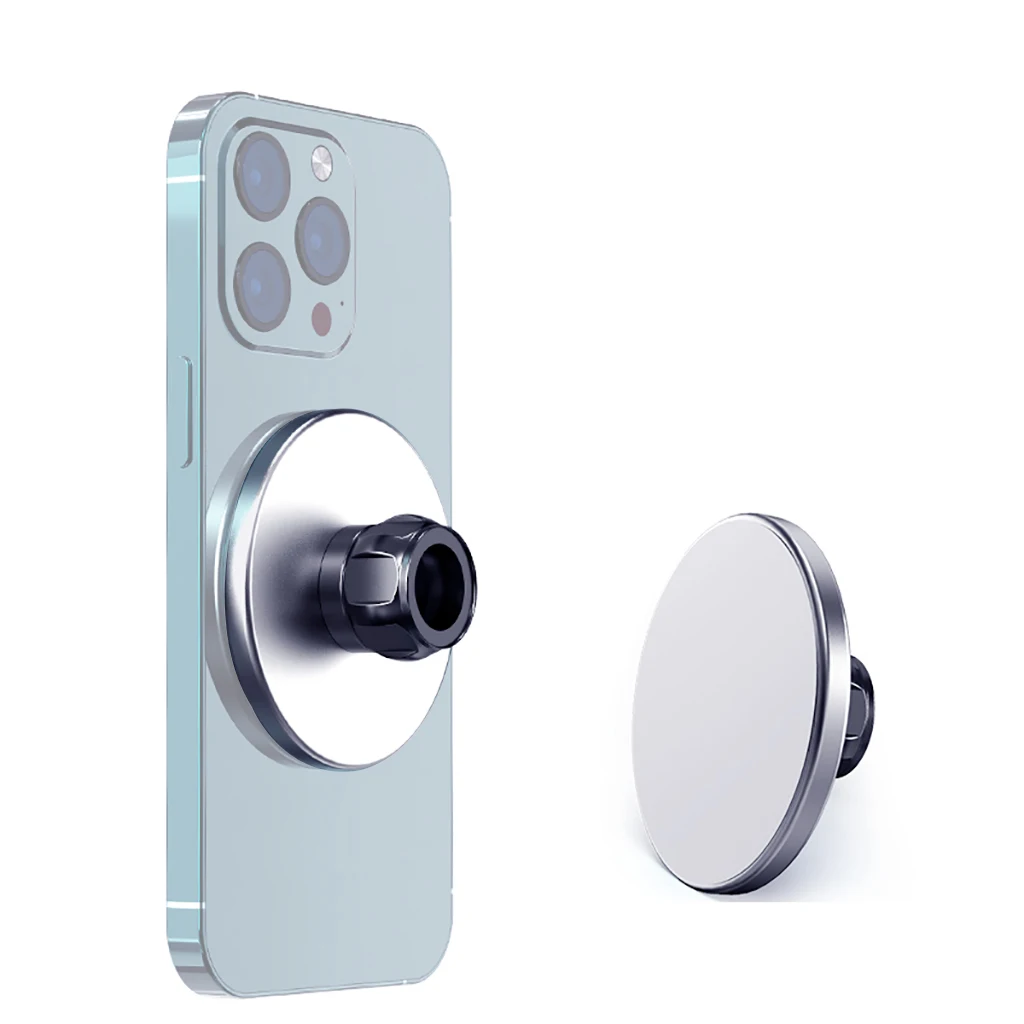 Aluminum Magnetic Base Mobile Phone Holder 17mm Ball Head Adapter Mini Tripod Selfie Sticker Mount for IPhone 14 13 12 Magsafe
Aluminum Magnetic Base Mobile Phone Holder 17mm Ball Head Adapter Mini Tripod Selfie Sticker Mount for IPhone 14 13 12 Magsafe