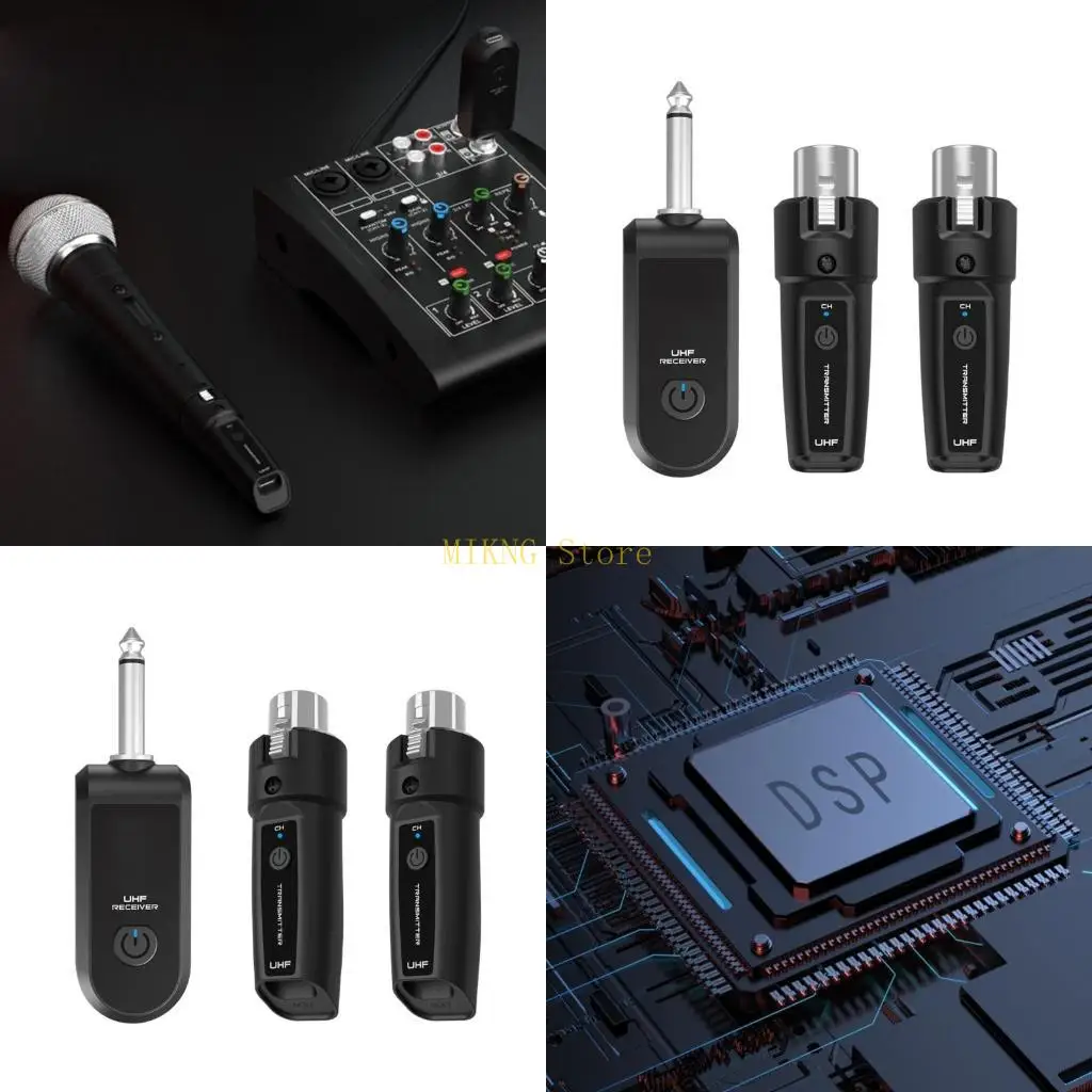 UHF Wireless Microphone Converters Wireless Mic System Quality Sound Transfer,Easy To Use Dynamic Microphones Adapter
UHF Wireless Microphone Converters Wireless Mic System Quality Sound Transfer,Easy To Use Dynamic Microphones Adapter