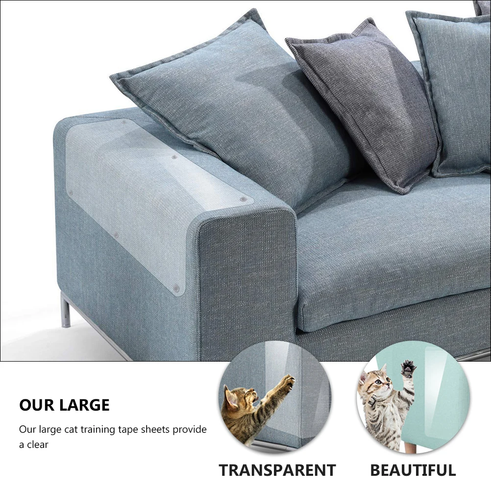 6Pcs Cat Anti Scratching Tape Clear Large Furniture Protector Training Tape for Sofa Couch Scratch Prevention Pet Scratch
6Pcs Cat Anti Scratching Tape Clear Large Furniture Protector Training Tape for Sofa Couch Scratch Prevention Pet Scratch