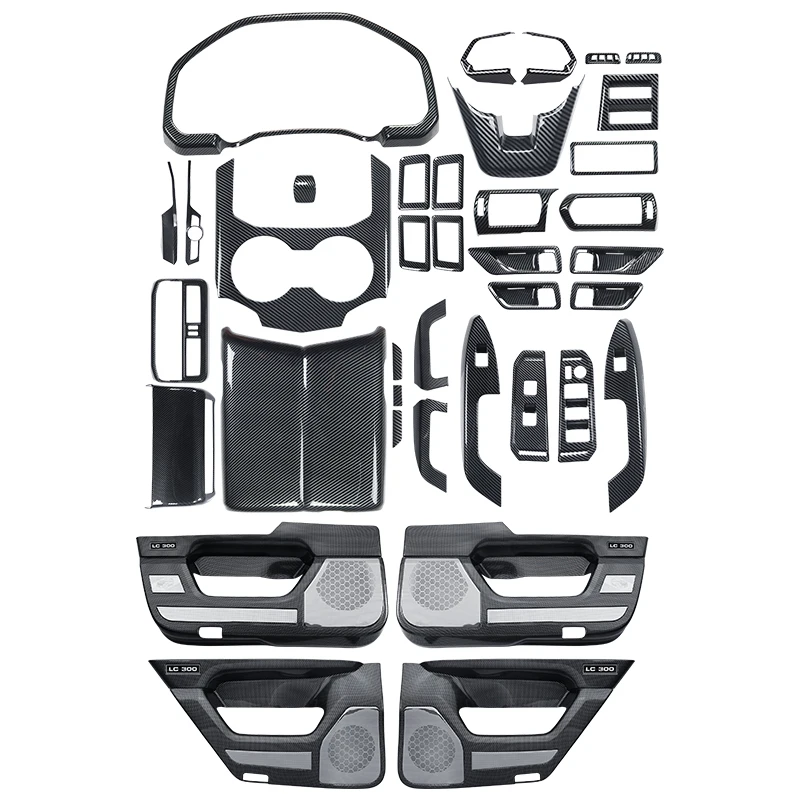 Fit for Toyota Land Cruiser 300 LC300 2023 2024 2025 ABS Car Interior Protective Sticker Air outlet Central Control Gear Mat
Fit for Toyota Land Cruiser 300 LC300 2023 2024 2025 ABS Car Interior Protective Sticker Air outlet Central Control Gear Mat
