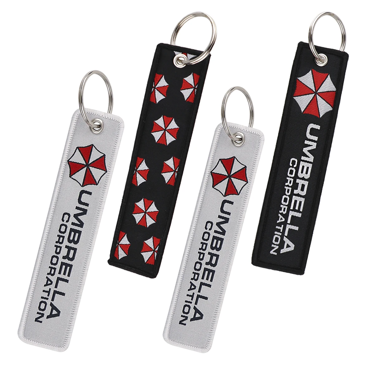 Movie Umbrella Key Tags Cool Embroidery Key Fobs Keychain for Car Motorcycles Key Holder Pendant Cosplay Accessories Toys Gifts
Movie Umbrella Key Tags Cool Embroidery Key Fobs Keychain for Car Motorcycles Key Holder Pendant Cosplay Accessories Toys Gifts