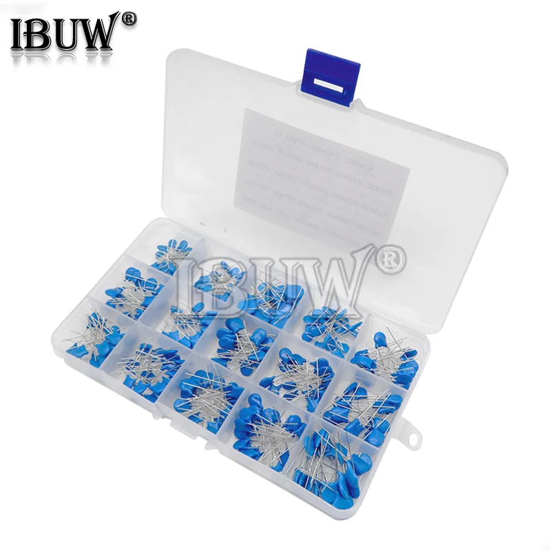 15Values*20PCS Capacitor Set High Voltage Ceramic Capacitors Assortment Assorted Kit Box 1nF 2.2nF 10nF 22nF 0.47nF 0.56nF-10nF
15Values*20PCS Capacitor Set High Voltage Ceramic Capacitors Assortment Assorted Kit Box 1nF 2.2nF 10nF 22nF 0.47nF 0.56nF-10nF