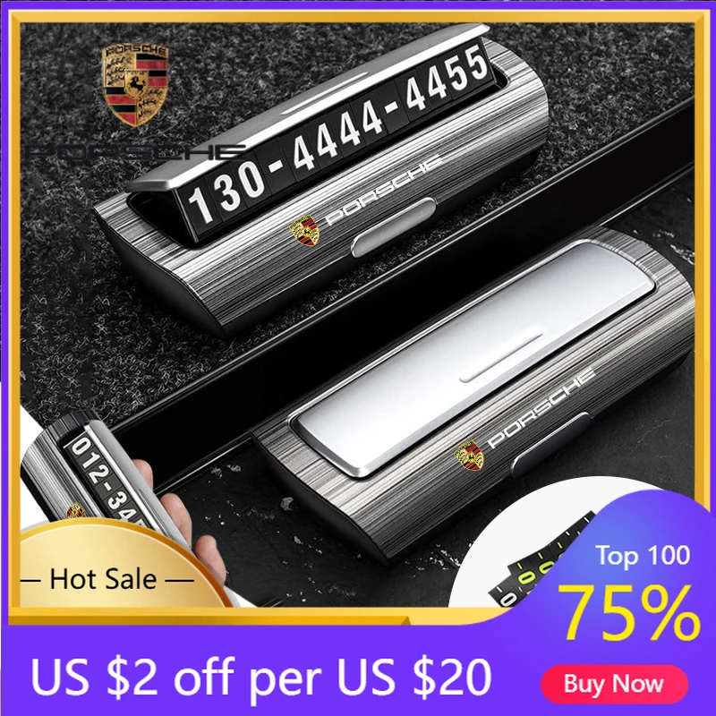 Car Sticker For Porsche Cayenne Panamera Macan 911 Silver Grey Car Styling Car Temporary Parking Card Plate Badge For Porsche 91
Car Sticker For Porsche Cayenne Panamera Macan 911 Silver Grey Car Styling Car Temporary Parking Card Plate Badge For Porsche 91