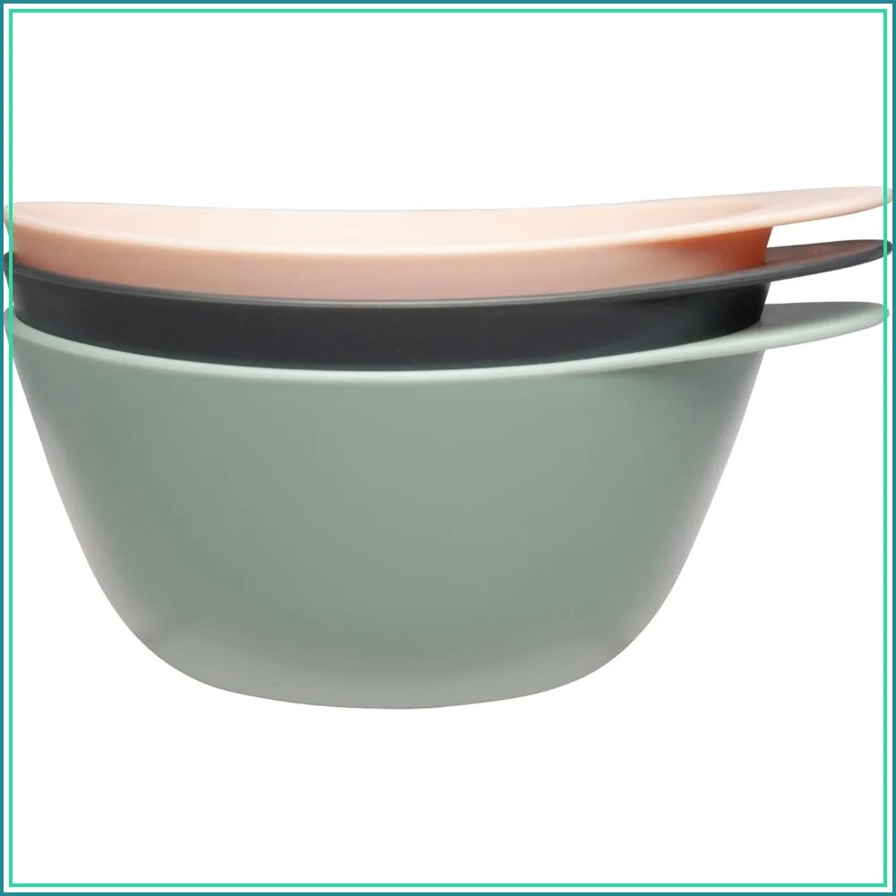 16oz Hair Color Mixing Bowls, Spill Proof Rubberized Base, 3 Pack
16oz Hair Color Mixing Bowls, Spill Proof Rubberized Base, 3 Pack