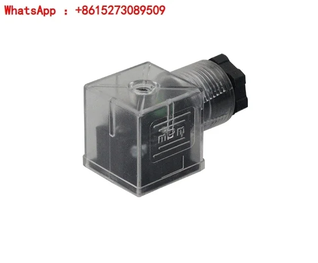 Hydraulic solenoid valve/iron/water valve junction box, indicator light plug, coil plug, 220V DC24V Pack 10 pieces
Hydraulic solenoid valve/iron/water valve junction box, indicator light plug, coil plug, 220V DC24V Pack 10 pieces