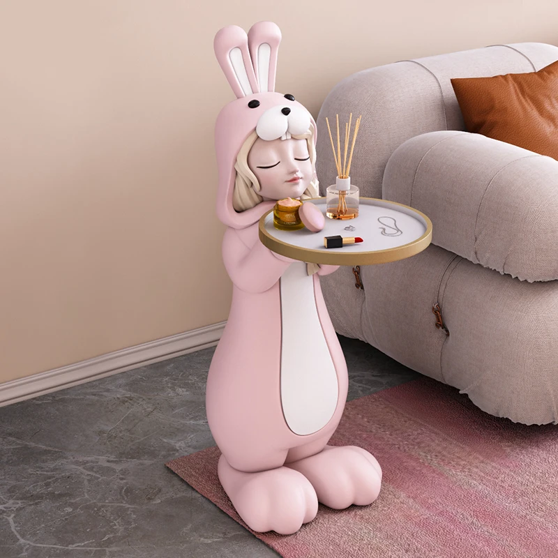 Home Decor Accessories Sculptures & Figurines Decoration Cartoon Girl Rabbit Ornaments Floor Living Room Resin Animal Statues
Home Decor Accessories Sculptures & Figurines Decoration Cartoon Girl Rabbit Ornaments Floor Living Room Resin Animal Statues