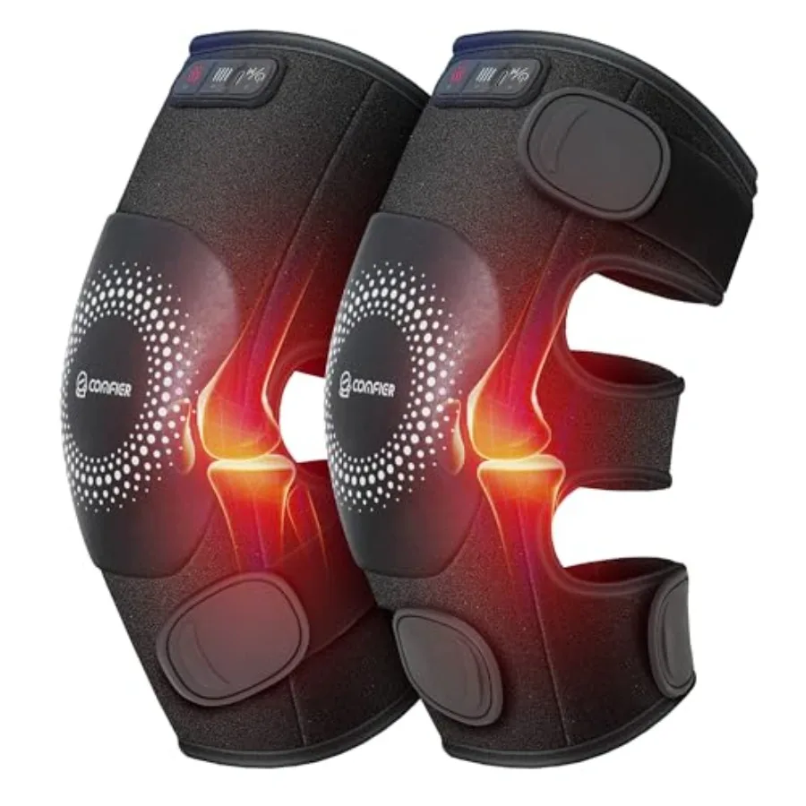 Беспроводной массажер для коленей с функцией нагрева и вибрации для снятия боли, совместимый с программами FSA и HSA, графеновая грелка для коленей с 3 уровнями нагрева.
Беспроводной массажер для коленей с функцией нагрева и вибрации для снятия боли, совместимый с программами FSA и HSA, графеновая грелка для коленей с 3 уровнями нагрева.