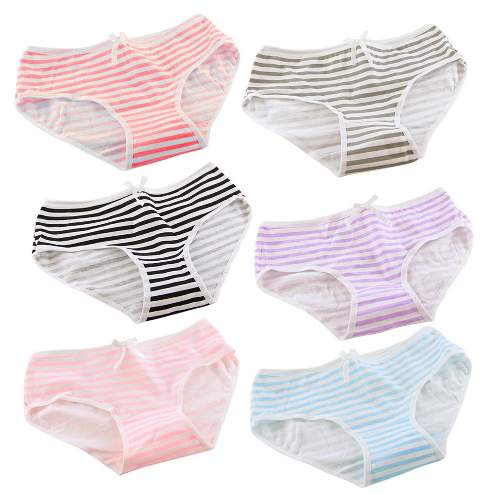6 Pcs Female Underwear Triangle Briefs Cotton Bowknot Elastic Shaping Hip Panties for Cotton Female Underwear Women Ladies
6 Pcs Female Underwear Triangle Briefs Cotton Bowknot Elastic Shaping Hip Panties for Cotton Female Underwear Women Ladies