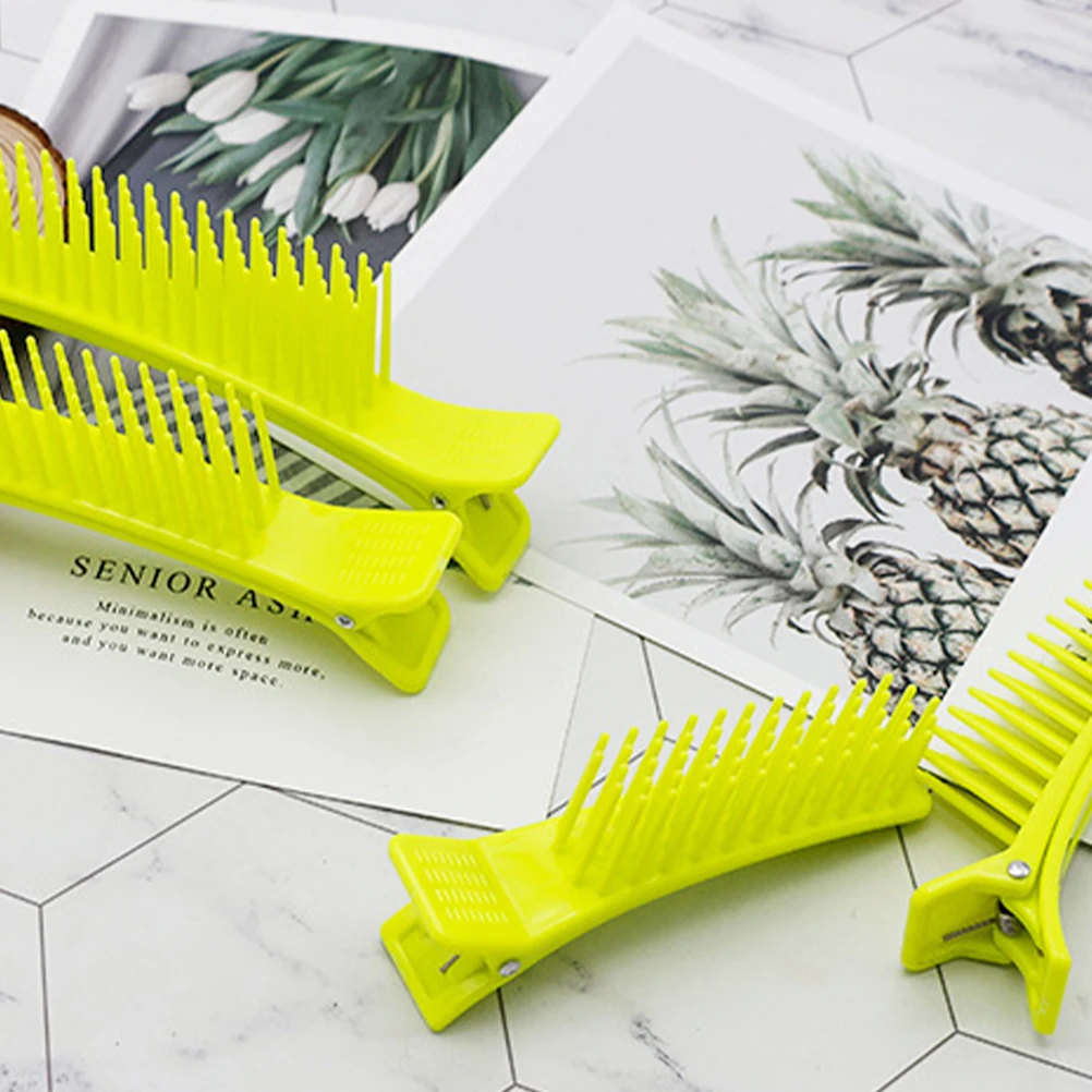 2pcs Sectioning Hair Clips for Styling Salon Bow Clamps Multipurpose Cutting Durable Travel Lightweight Comb Hairdressing Tool
2pcs Sectioning Hair Clips for Styling Salon Bow Clamps Multipurpose Cutting Durable Travel Lightweight Comb Hairdressing Tool