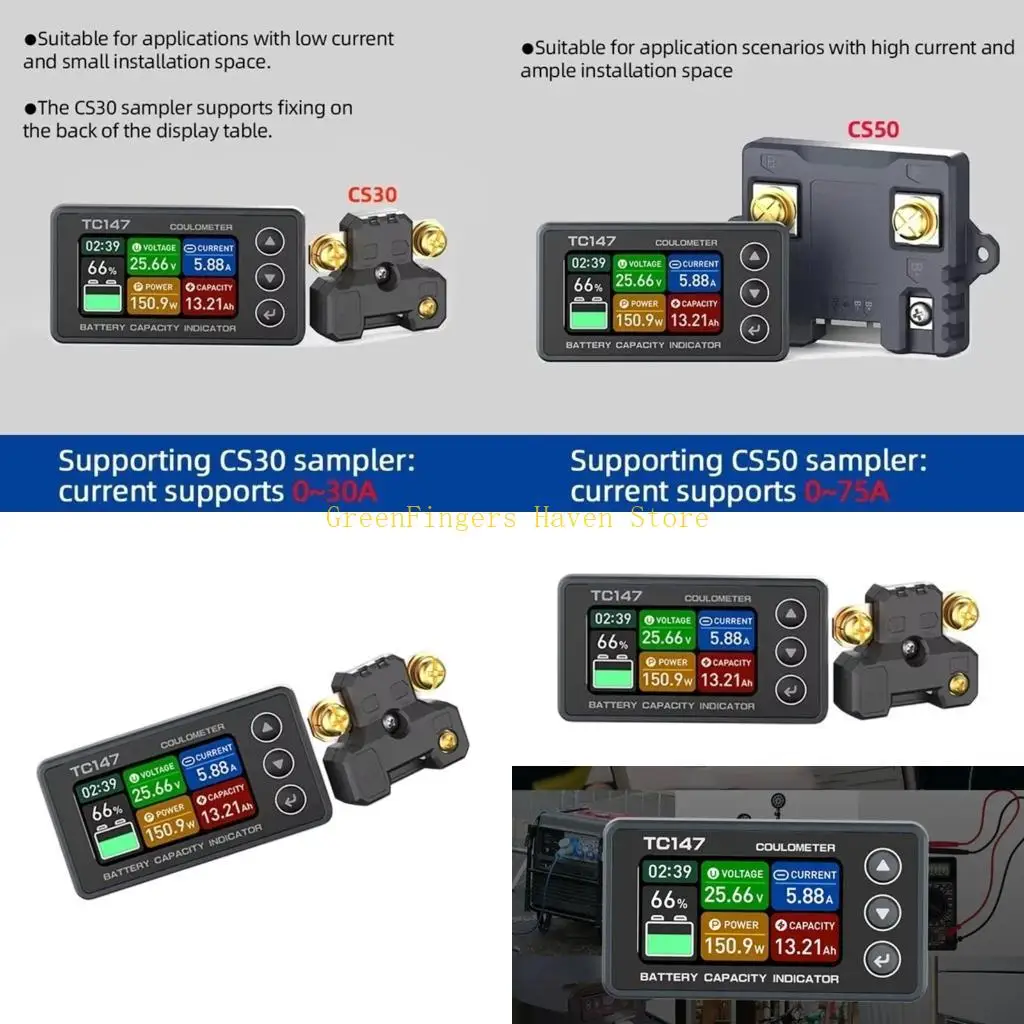 F68D Digital Battery Monitor Display Real Time Current Power And Usage Time
F68D Digital Battery Monitor Display Real Time Current Power And Usage Time