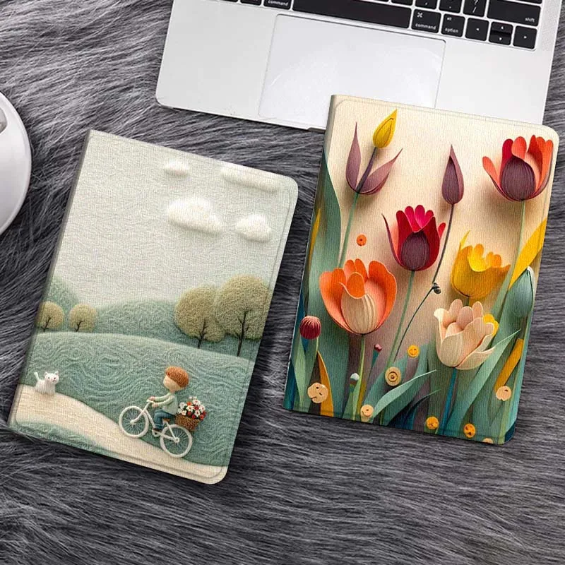 Cartoon Bicycle Path Cloud Tablet Case For Samsung Tab Galaxy S6 S11 A A7 A8 A9 A11 10.1 10.4 10.5 Plus Lite Gift
Cartoon Bicycle Path Cloud Tablet Case For Samsung Tab Galaxy S6 S11 A A7 A8 A9 A11 10.1 10.4 10.5 Plus Lite Gift
