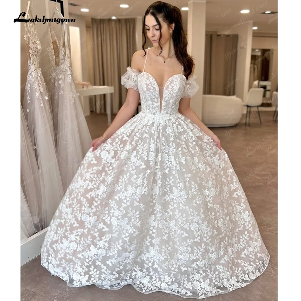 Lakshmigown Princess Wedding Dresses For Woman 2026 Bride Off Shoulder Lace Ball Gown Appliques Tulle Robe De Mariée Customized
Lakshmigown Princess Wedding Dresses For Woman 2026 Bride Off Shoulder Lace Ball Gown Appliques Tulle Robe De Mariée Customized