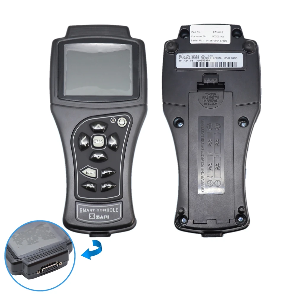 Smart Console FC2360 FC2463 Controller Programmer, OEM Level Handheld Programmer for ZAPI Controller
Smart Console FC2360 FC2463 Controller Programmer, OEM Level Handheld Programmer for ZAPI Controller