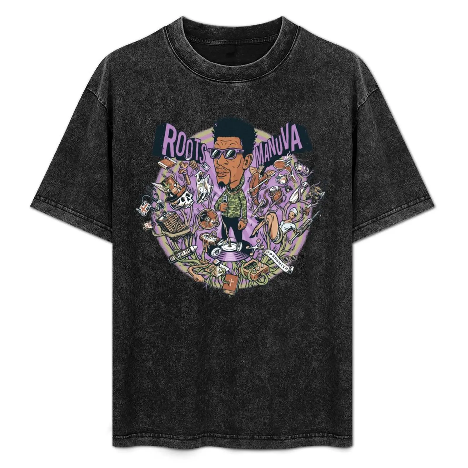 Roots Manuva Purple T-Shirt No Iron Casual Short Sleeve Top
Roots Manuva Purple T-Shirt No Iron Casual Short Sleeve Top