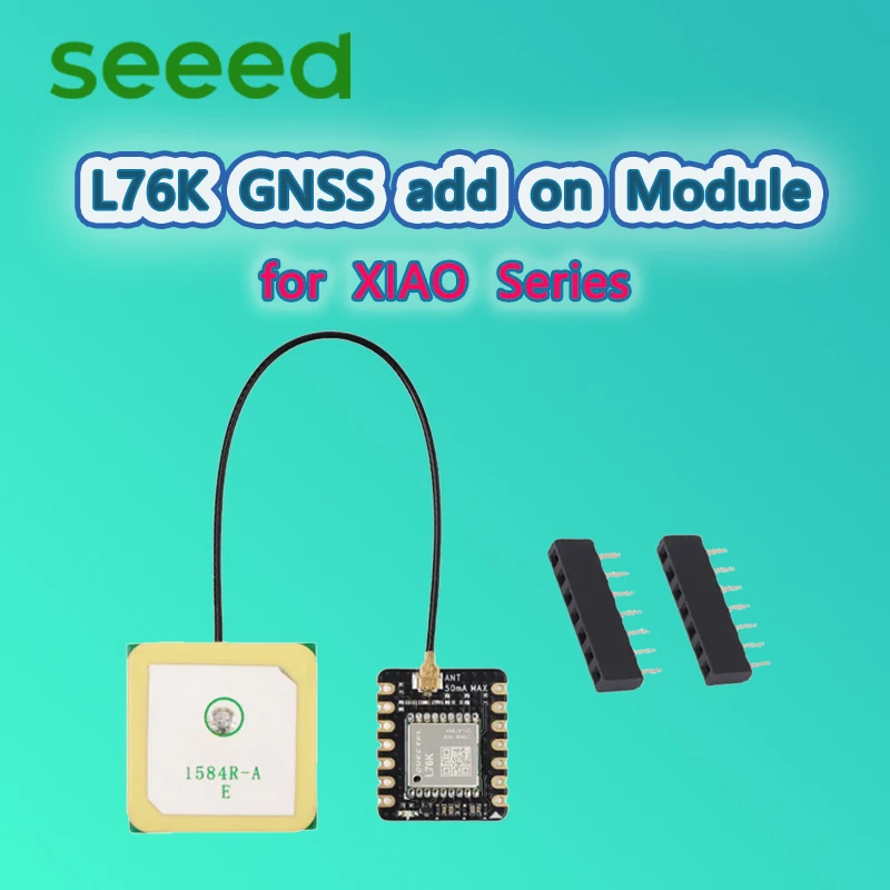 Seeed L76K GNSS add on Module for Seeed Studio XIAO Series , Powered by Quectel L76K - UART Interface, mini GPS/Tracker