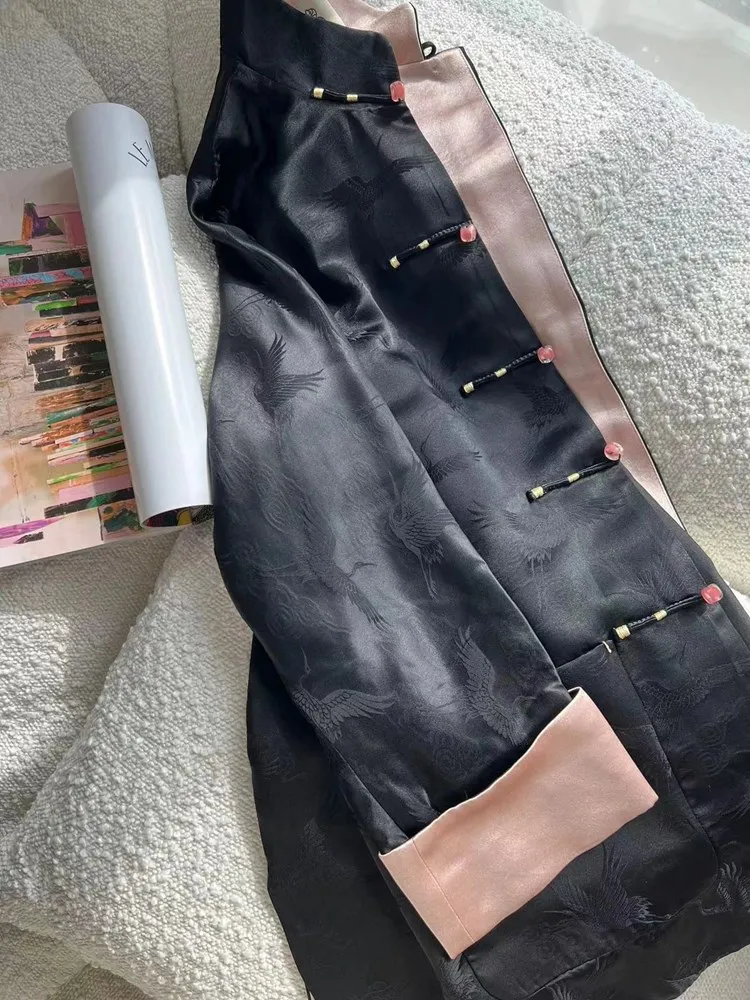 Spring 2024 New Chinese Style Lightweight Floral Embroidery Reformed Tang Suit Stand Collar Patchwork Color Retro Outerwear
Spring 2024 New Chinese Style Lightweight Floral Embroidery Reformed Tang Suit Stand Collar Patchwork Color Retro Outerwear