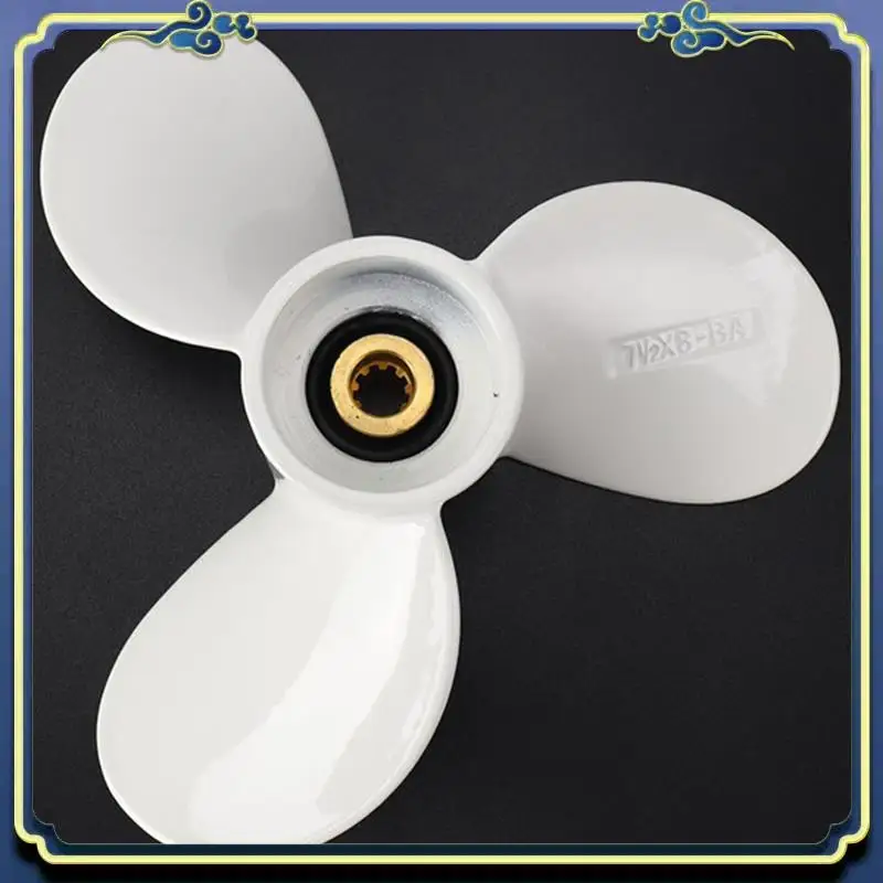 Easy To Use 1 PCS Outboard Propeller 7 1/2X8-Ba White Aluminum Alloy For Mariner 4-6Hp 3 Blades 9 Spline Tooth R Rotation
Easy To Use 1 PCS Outboard Propeller 7 1/2X8-Ba White Aluminum Alloy For Mariner 4-6Hp 3 Blades 9 Spline Tooth R Rotation