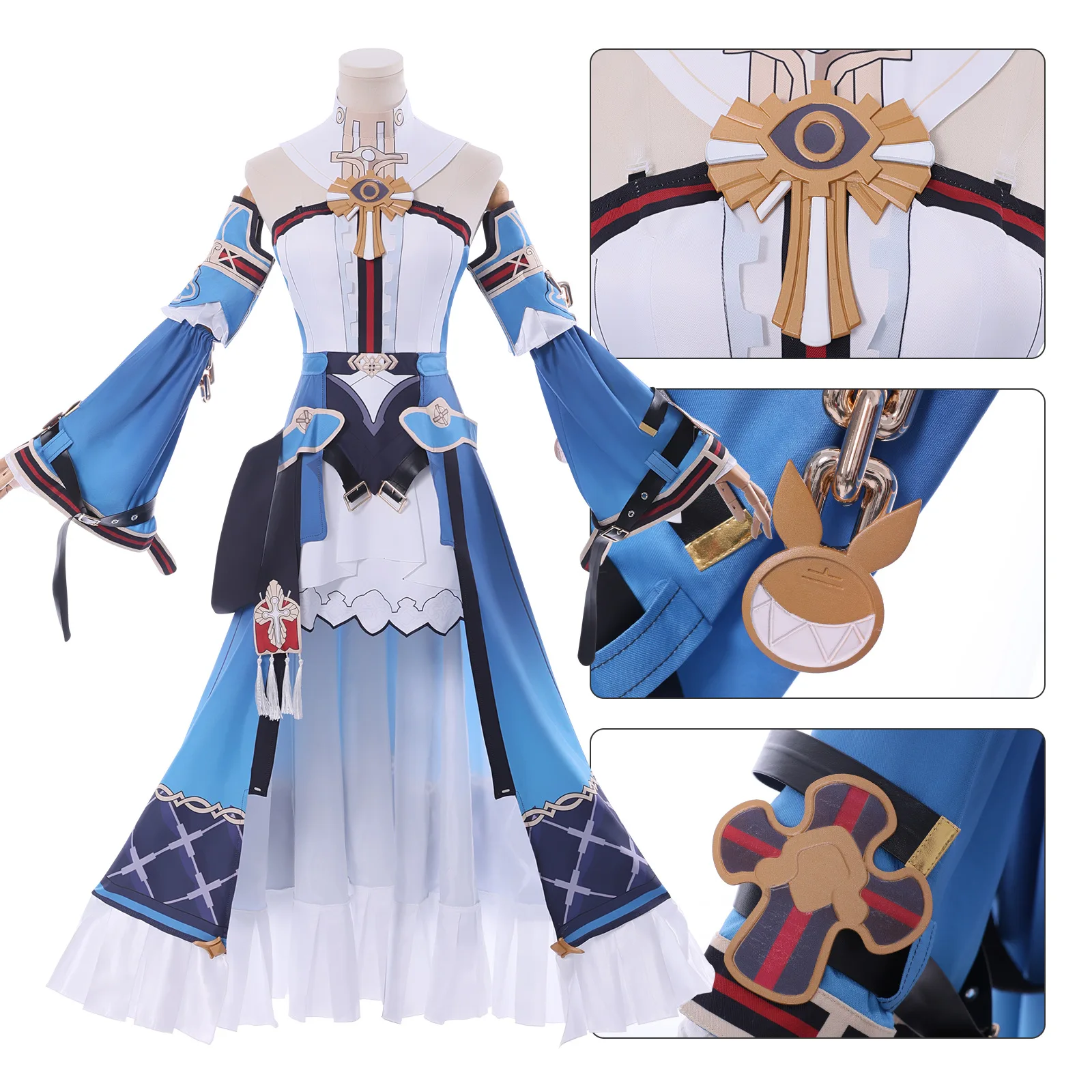 Game Honkai Impact 3 Theresa Apocalypse Cosplay Costume Schicksal Archbishop New Skin Combat Uniform Dress Wig Role Play Suit
Game Honkai Impact 3 Theresa Apocalypse Cosplay Costume Schicksal Archbishop New Skin Combat Uniform Dress Wig Role Play Suit
