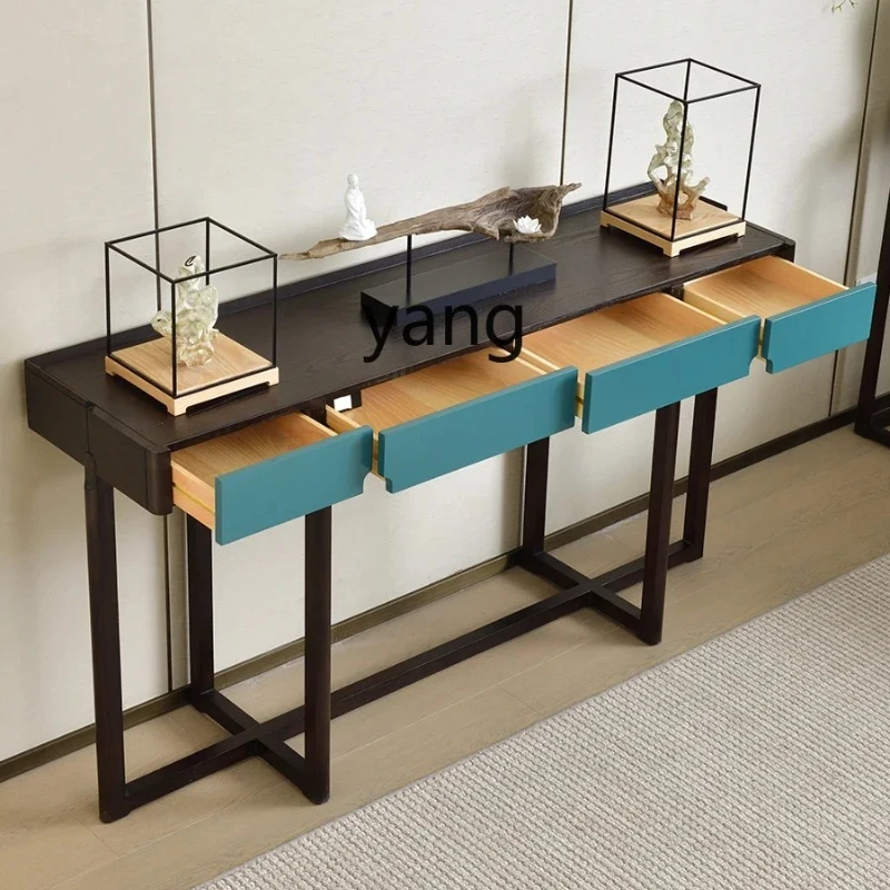 CX entrance table modern simple ash wood table strip case against the wall side table narrow strip
CX entrance table modern simple ash wood table strip case against the wall side table narrow strip