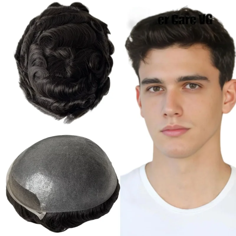 Монгольский девственный человеческий волос # 1b Натуральный цвет, 32 мм, волнистый блок, переднее кружево с задней частью из искусственной кожи, 8x10 БИО-парик для белых мужчин
Монгольский девственный человеческий волос # 1b Натуральный цвет, 32 мм, волнистый блок, переднее кружево с задней частью из искусственной кожи, 8x10 БИО-парик для белых мужчин