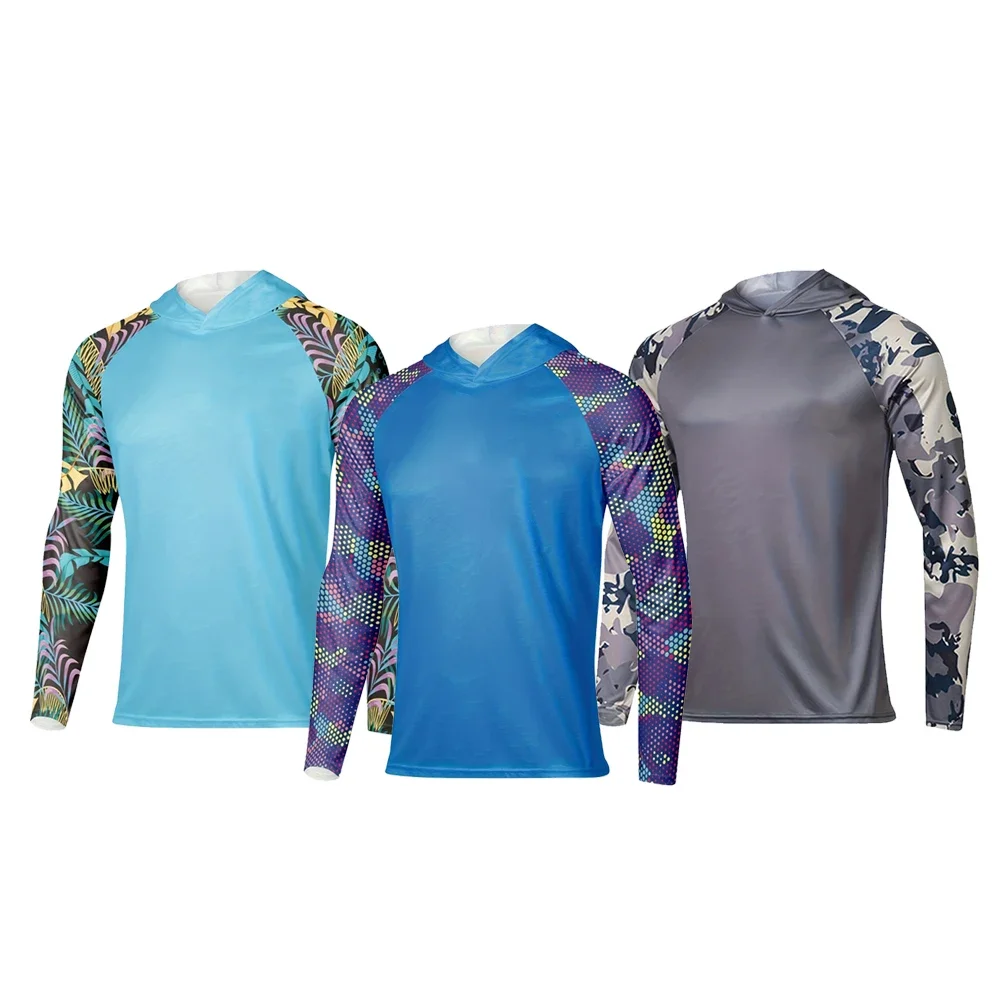 Sunscreen Jersey Long Sleeved UV Outdoor Protection Fishing clothing Casual Wear Hooded Quick Drying Top
Sunscreen Jersey Long Sleeved UV Outdoor Protection Fishing clothing Casual Wear Hooded Quick Drying Top
