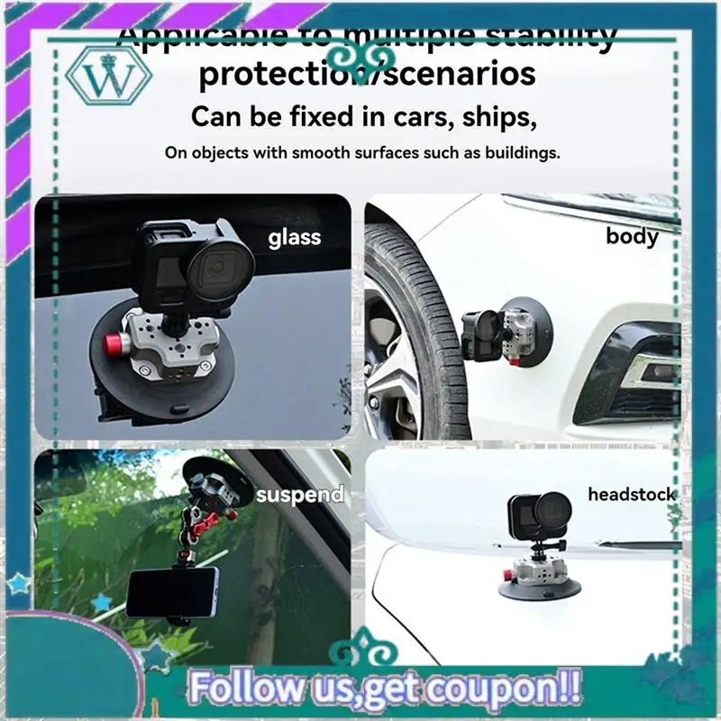 A75Q-4.5 Inch Car Suction Cup Sports Camera Car Suction Cup Suitable For Gopro Accessories Mobile Phone SLR Suction Cup
A75Q-4.5 Inch Car Suction Cup Sports Camera Car Suction Cup Suitable For Gopro Accessories Mobile Phone SLR Suction Cup