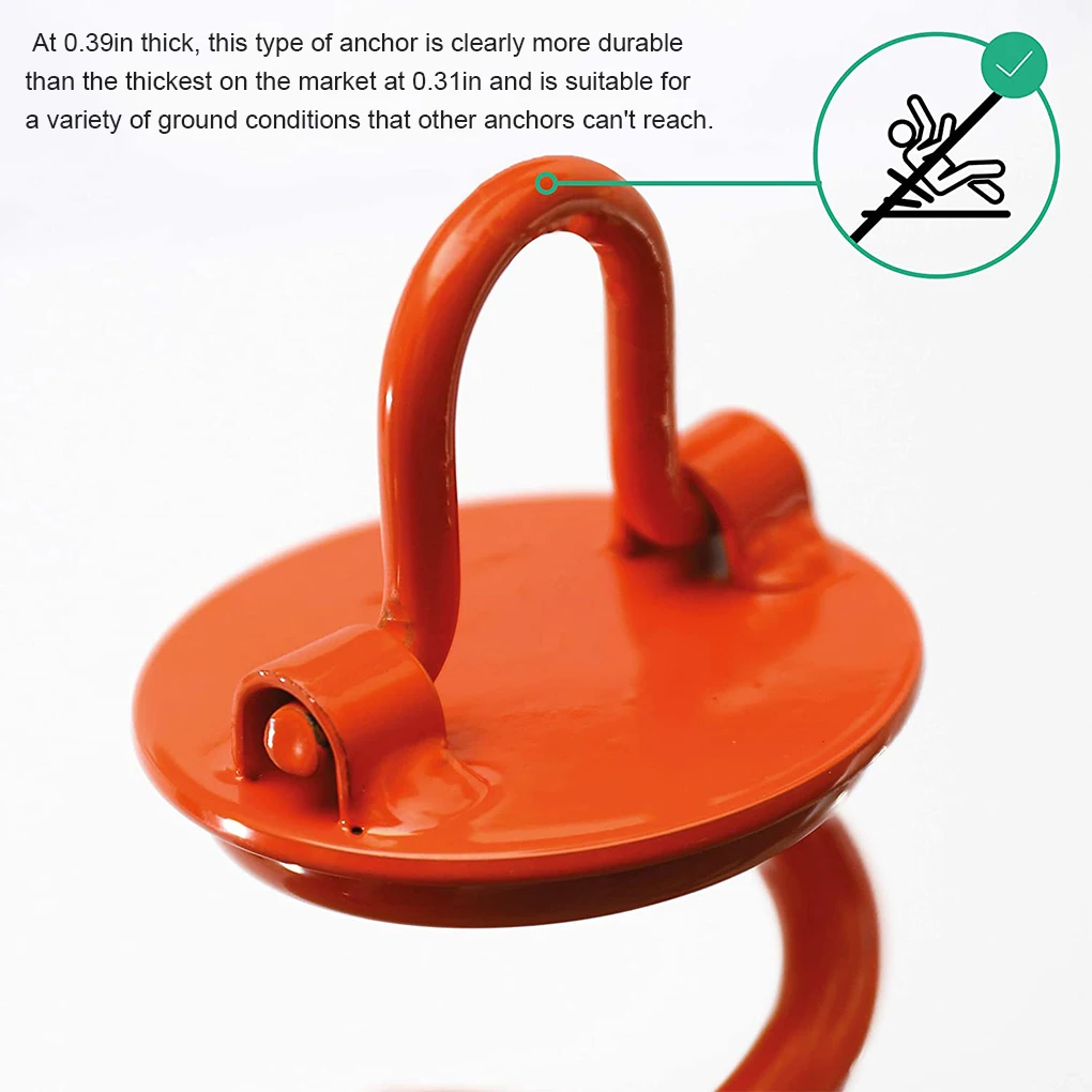 Trampoline Ground Stakes Portable Spiral Spikes Trampolines Front Yard Pegs Accessories with Rotating Tool 2pcs
Trampoline Ground Stakes Portable Spiral Spikes Trampolines Front Yard Pegs Accessories with Rotating Tool 2pcs