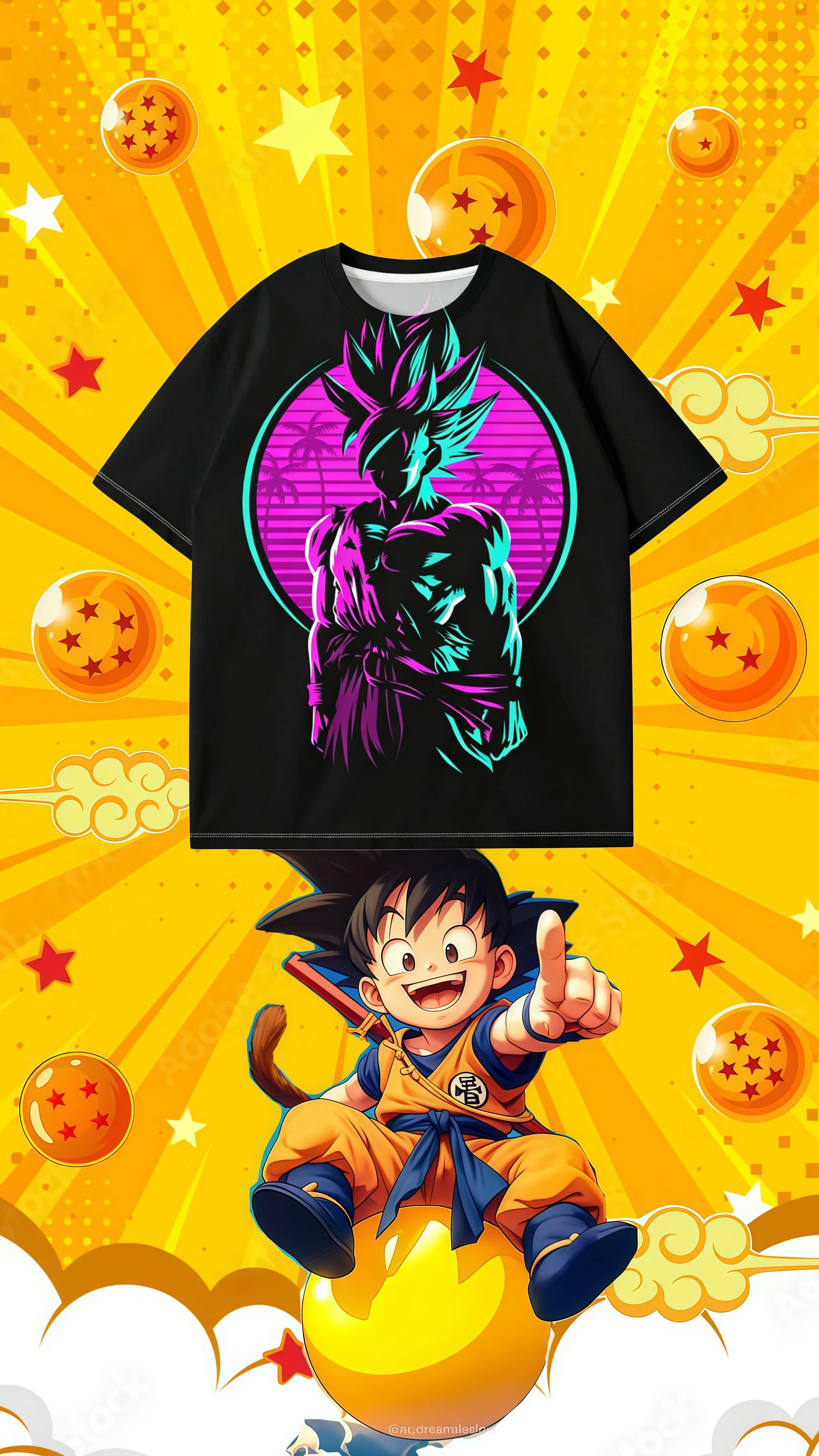 Men Dragon Ball Anime Saiyan Short Sleeve Top, 3D Printing Quick Dry Breathable Casual Sports Shirt
Men Dragon Ball Anime Saiyan Short Sleeve Top, 3D Printing Quick Dry Breathable Casual Sports Shirt