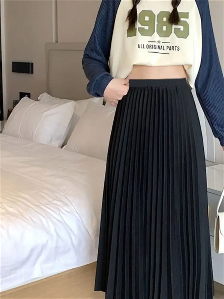 Новая модная женская юбка-миди А-силуэта с завышенной талией в корейском стиле, весна-лето, из тюля, элегантная, средней длины
Новая модная женская юбка-миди А-силуэта с завышенной талией в корейском стиле, весна-лето, из тюля, элегантная, средней длины