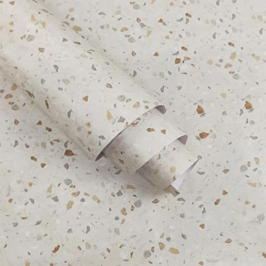 157" Wide Colorful Terrazzo Wallpaper Peel and Stick Marble Contact Paper for Cabinets and Drawers Self Adhesive Wallpaper Marb
157" Wide Colorful Terrazzo Wallpaper Peel and Stick Marble Contact Paper for Cabinets and Drawers Self Adhesive Wallpaper Marb