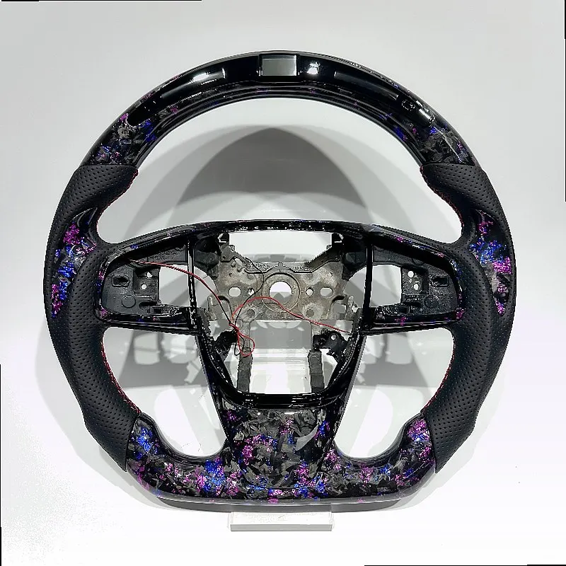 Steering Wheel with Blue Purple LED for 10th CR-V 2010-2024 Racing
Steering Wheel with Blue Purple LED for 10th CR-V 2010-2024 Racing