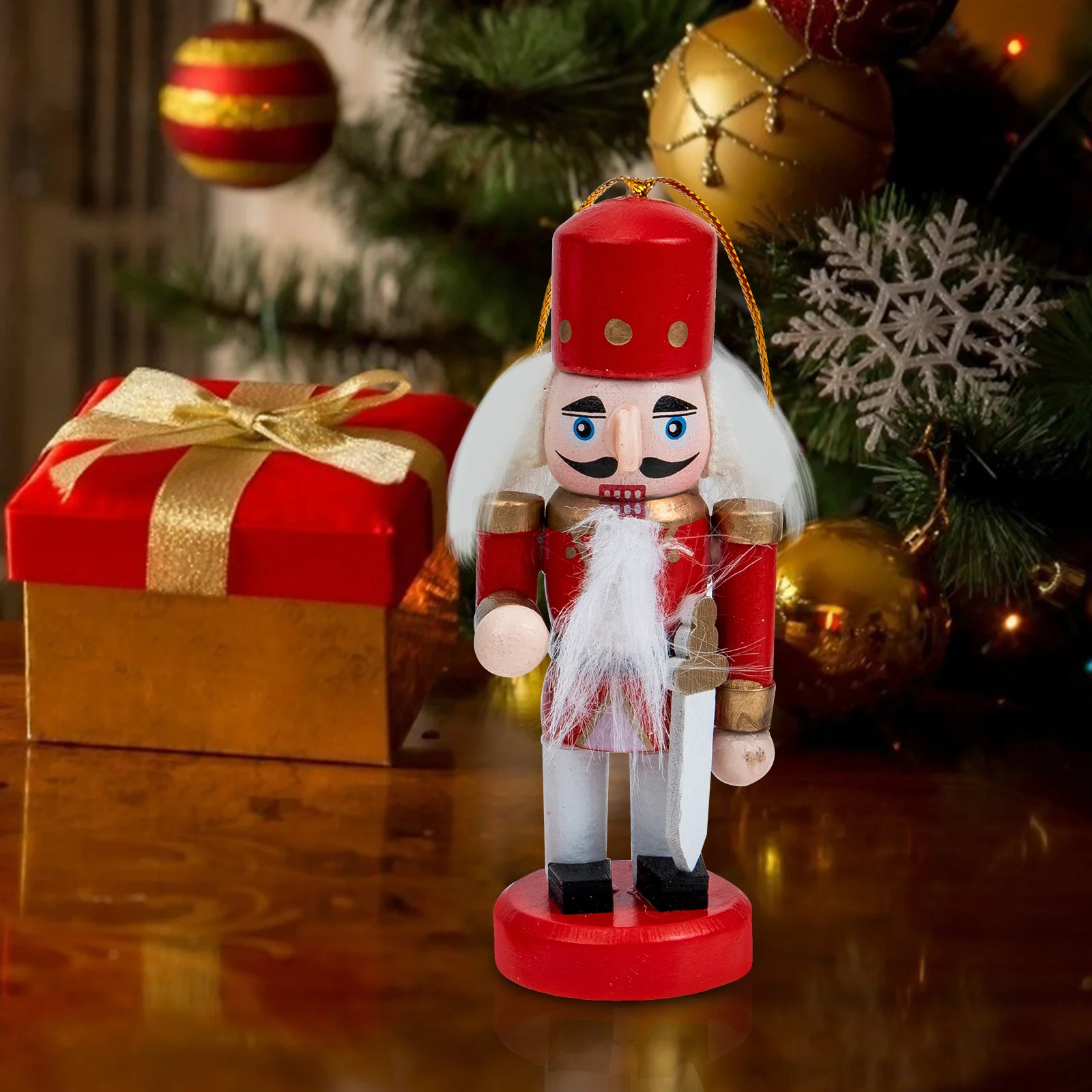 4Pcs Christmas Nutcracker Hanging Wooden Nutcracker Ornaments Xmas Tabletop Decorations Holiday Xmas Tree Decor
4Pcs Christmas Nutcracker Hanging Wooden Nutcracker Ornaments Xmas Tabletop Decorations Holiday Xmas Tree Decor