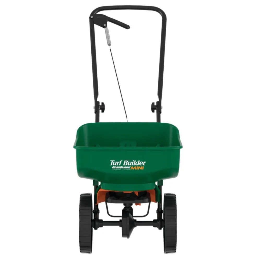 US Shipping Turf Builder EdgeGuard Mini Broadcast Spreader, Holds up to 5,000 sq.ft, for Seed Fertilizer Salt Ice Melt
US Shipping Turf Builder EdgeGuard Mini Broadcast Spreader, Holds up to 5,000 sq.ft, for Seed Fertilizer Salt Ice Melt