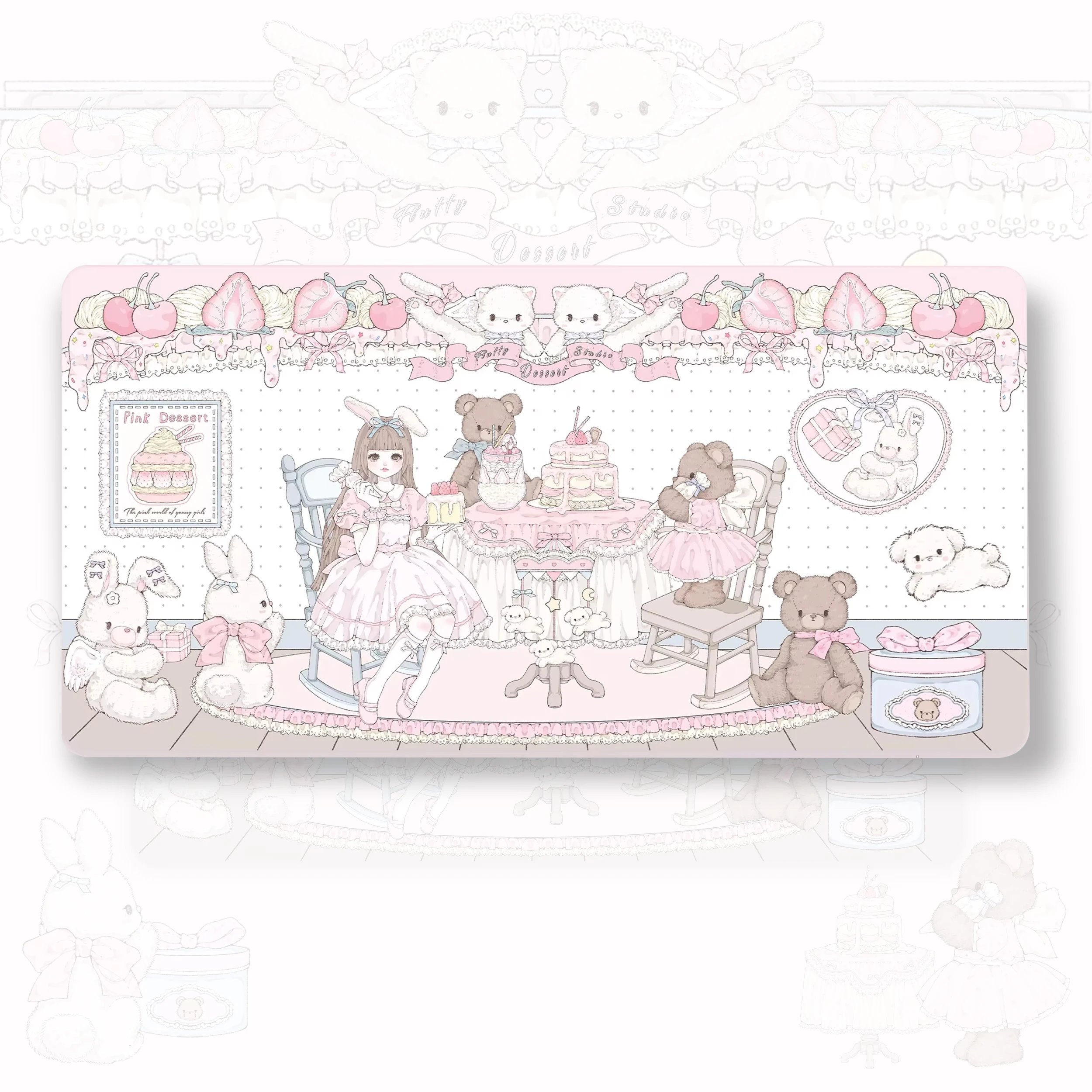 Original Anime Mouse Mat Cute Girl PU Leather Waterproof Non-slip Office Study Thickened Lock Edge Computer Keyboard Pad
Original Anime Mouse Mat Cute Girl PU Leather Waterproof Non-slip Office Study Thickened Lock Edge Computer Keyboard Pad