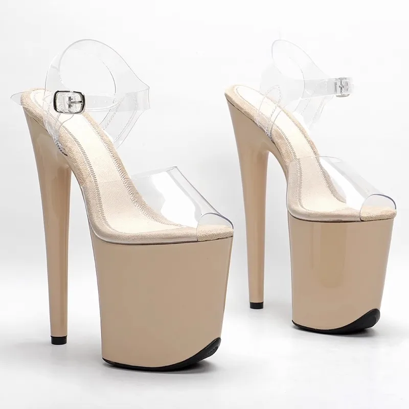 Wome Fashion 20CM/8inches PVC Upper Platform Sexy High Heels Sandals Pole Dance Shoes 174
Wome Fashion 20CM/8inches PVC Upper Platform Sexy High Heels Sandals Pole Dance Shoes 174