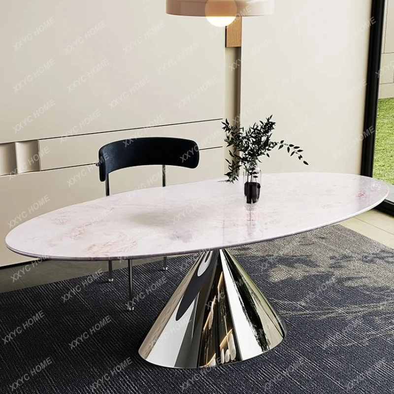 Pure Natural Marble Dining Table Pink Diamond Rose Rainbow Blue Crystal Oval Luxury Stone Dining Table
Pure Natural Marble Dining Table Pink Diamond Rose Rainbow Blue Crystal Oval Luxury Stone Dining Table