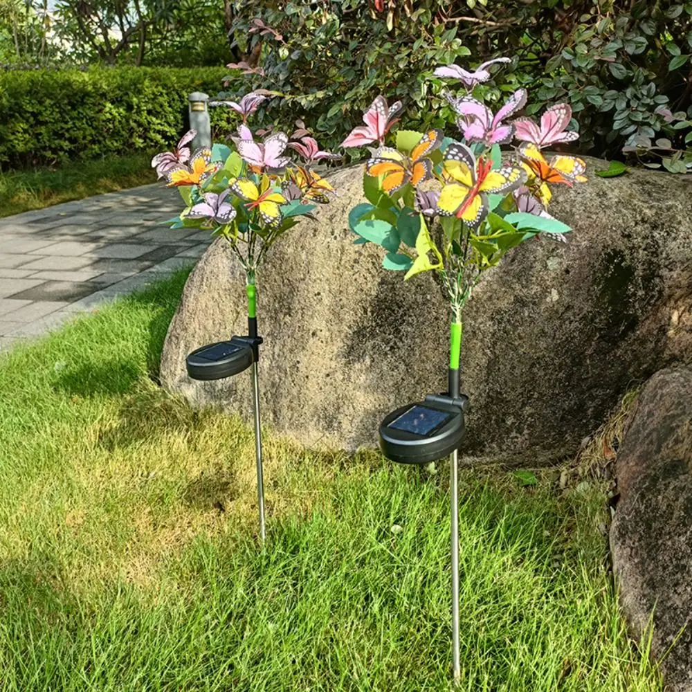 Outdoor LED Solar Light New Atmosphere Light Color Butterfly Lawn Lights IP65 Waterproof Wedding Courtyard Landscape Lawn Lamp
Outdoor LED Solar Light New Atmosphere Light Color Butterfly Lawn Lights IP65 Waterproof Wedding Courtyard Landscape Lawn Lamp