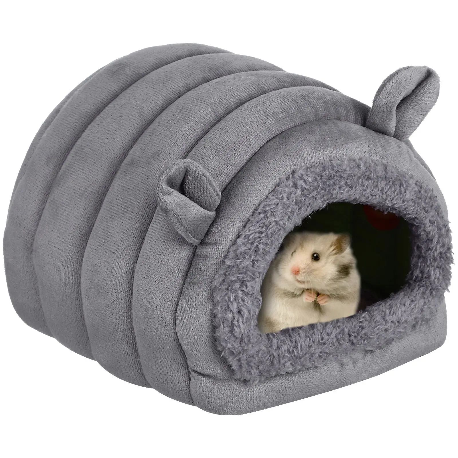 Grey Caterpillar Hamster Beds Guinea Pig Hideout Hedgehog Bed Soft PP Cotton Comfortable Warm Washable Small Animal House Nest
Grey Caterpillar Hamster Beds Guinea Pig Hideout Hedgehog Bed Soft PP Cotton Comfortable Warm Washable Small Animal House Nest