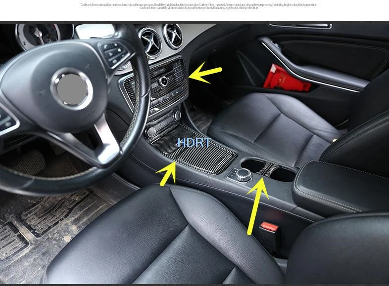 Center Console Air Vent Panel Trim Sticker Real Carbon Fiber interior Fit for Mercedes Benz CLA200
Center Console Air Vent Panel Trim Sticker Real Carbon Fiber interior Fit for Mercedes Benz CLA200