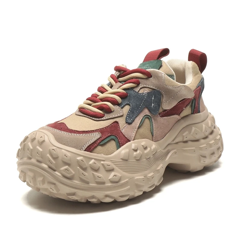 Women's Sneakers shoe Thick-soled, ultra-lightweight casual shoes women Spring and Autumn color-blocked student shoes frail
Women's Sneakers shoe Thick-soled, ultra-lightweight casual shoes women Spring and Autumn color-blocked student shoes frail