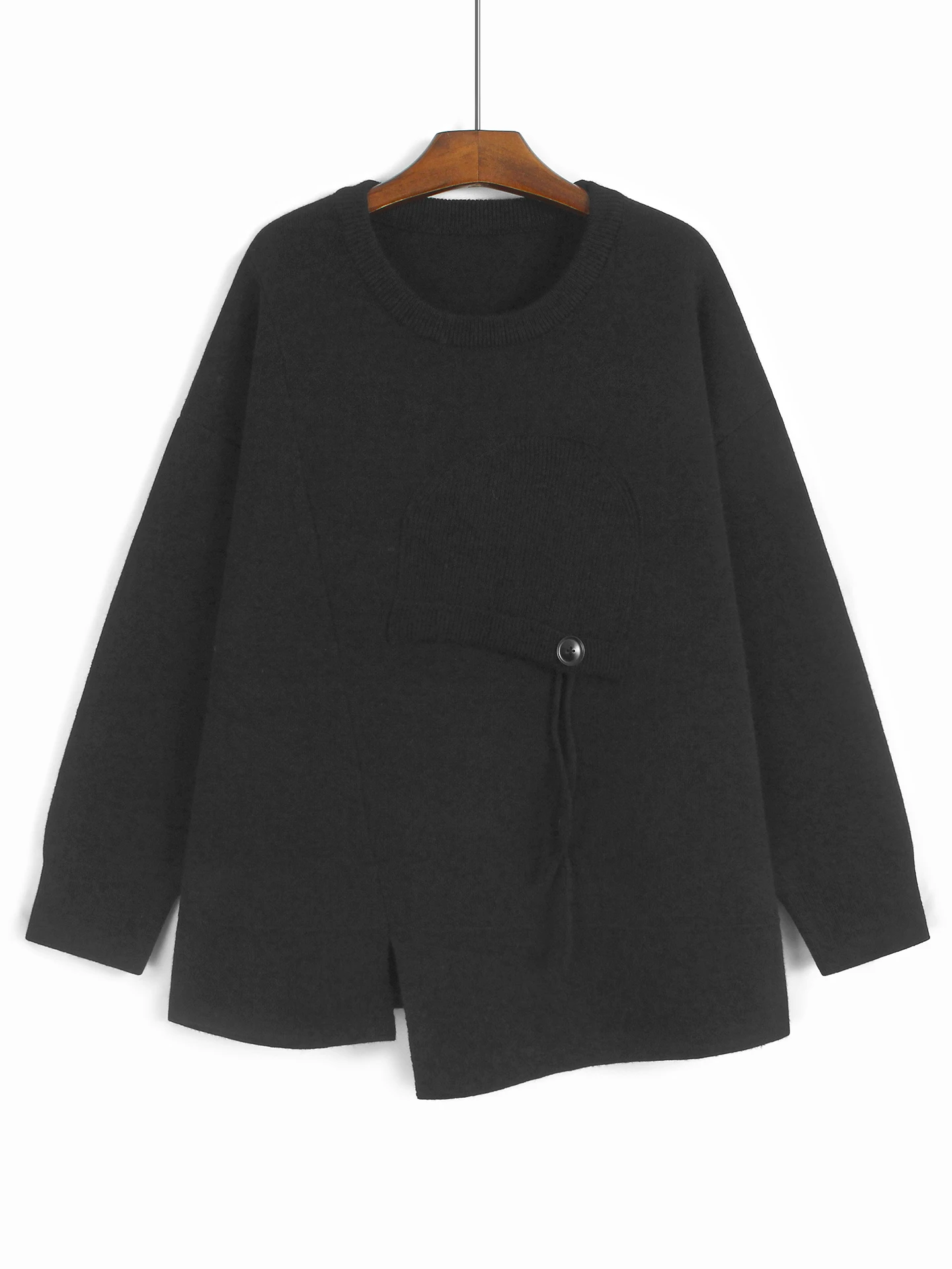 Thickened Long Sleeve Sweater Women's Loose Casual Knitted Shirt Winter Street Style round Neck Warmth Emitting Pure Color
Thickened Long Sleeve Sweater Women's Loose Casual Knitted Shirt Winter Street Style round Neck Warmth Emitting Pure Color