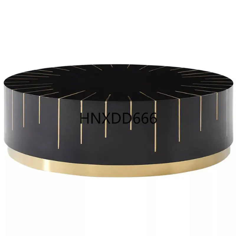 Italian light luxury coffee table modern simple round high and low combination side table
Italian light luxury coffee table modern simple round high and low combination side table